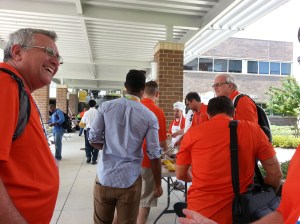 The speakers serving up the grub