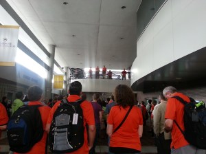 Watch out now! Flying swag! 