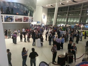 A view of the masses at the Community Appreciation Party