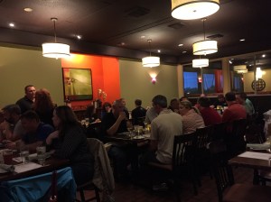 Speaker dinner! Thanks again Carlos and Quanta Intelligence